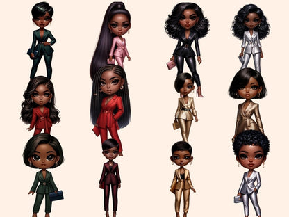 Boss Girls Clipart black boss girl - Wonders Artist