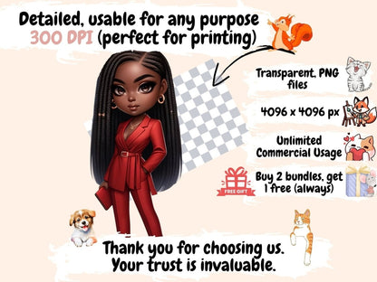 Boss Girls Clipart black boss girl - Wonders Artist