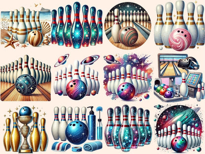Bowling Clipart bowling artwork - Wonders Artist