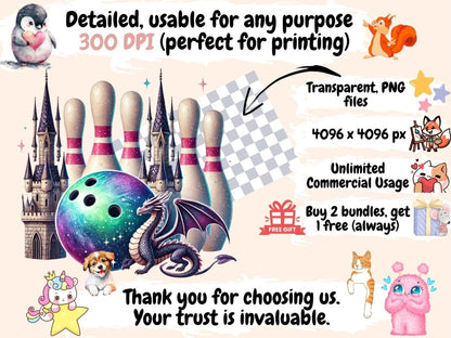 Bowling (P2) Clipart bowling artwork - Wonders Artist