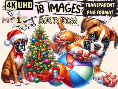 Boxer Dogs Clipart boxer artwork - Wonders Artist
