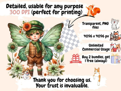 Boy Fairies Clipart Boy clip art - Wonders Artist