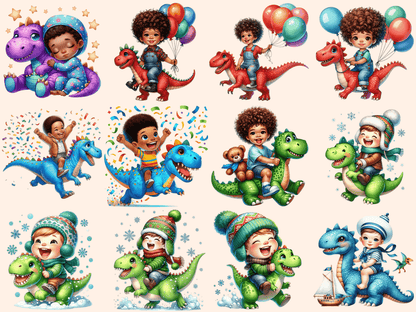 Boys on Dinosaurs Clipart autopost baby dinosaur png Boys and Dinosaurs - WondersArtist