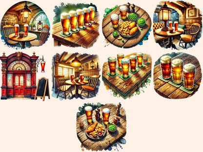 British Pubs Clipart beer pub clipart - Wonders Artist