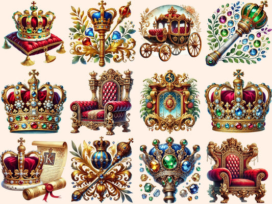 British Royals Clipart