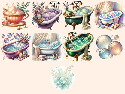 Bubble Bath Clipart bath clipart - Wonders Artist
