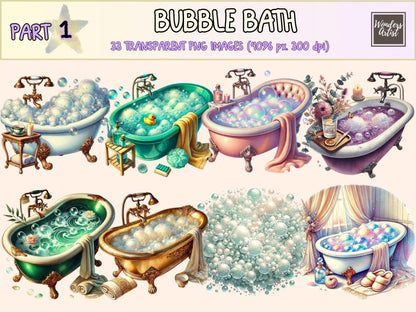 Bubble Bath Clipart bath clipart - Wonders Artist