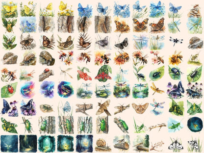 Bugs Watercolor Clipart ant clipart - Wonders Artist