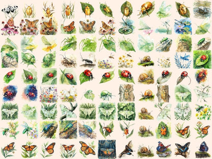 Bugs Watercolor Clipart ant clipart - Wonders Artist