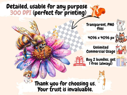 Bugs Watercolor Clipart ant clipart - Wonders Artist