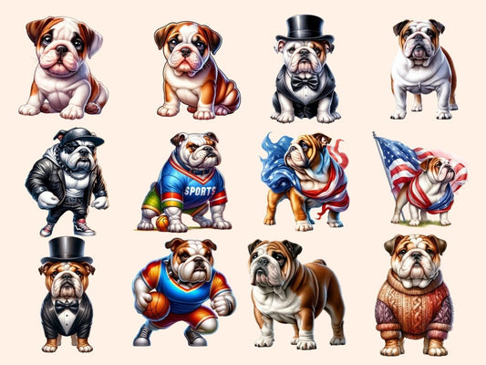 Bulldog clipart