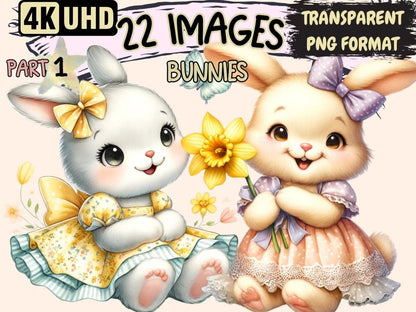 Bunnies Clipart bunnies clipart - Wonders Artist