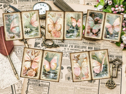 Butterflies Journal Pages (P6) Butterfly Collage - Wonders Artist