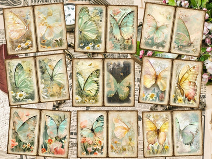 Butterflies Journal Pages (P7) Butterfly Collage - Wonders Artist