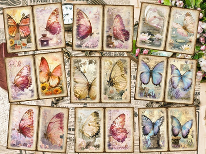 Butterflies (P2) Butterfly Collage - Wonders Artist