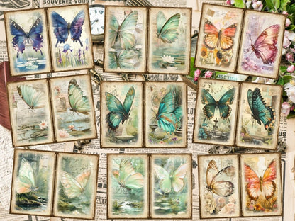 Butterflies (P2) Butterfly Collage - Wonders Artist
