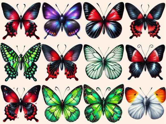 Clipart Motýli (P2)