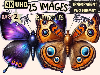 Butterflies (P2) Clipart Butterflies - Wonders Artist