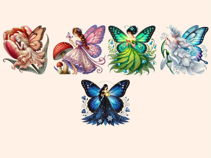 Butterfly Fairies Clipart butterfly fairies - Wonders Artist