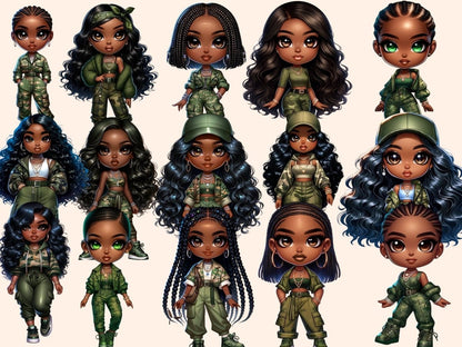 Camo Girls Clipart african camo girl - Wonders Artist