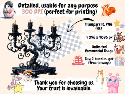 Candelabras Clipart Antique Candle Stand - Wonders Artist