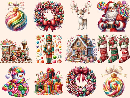 Candy Christmas Clipart candy christmas png - Wonders Artist