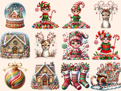 Candy Christmas Clipart candy christmas png - Wonders Artist