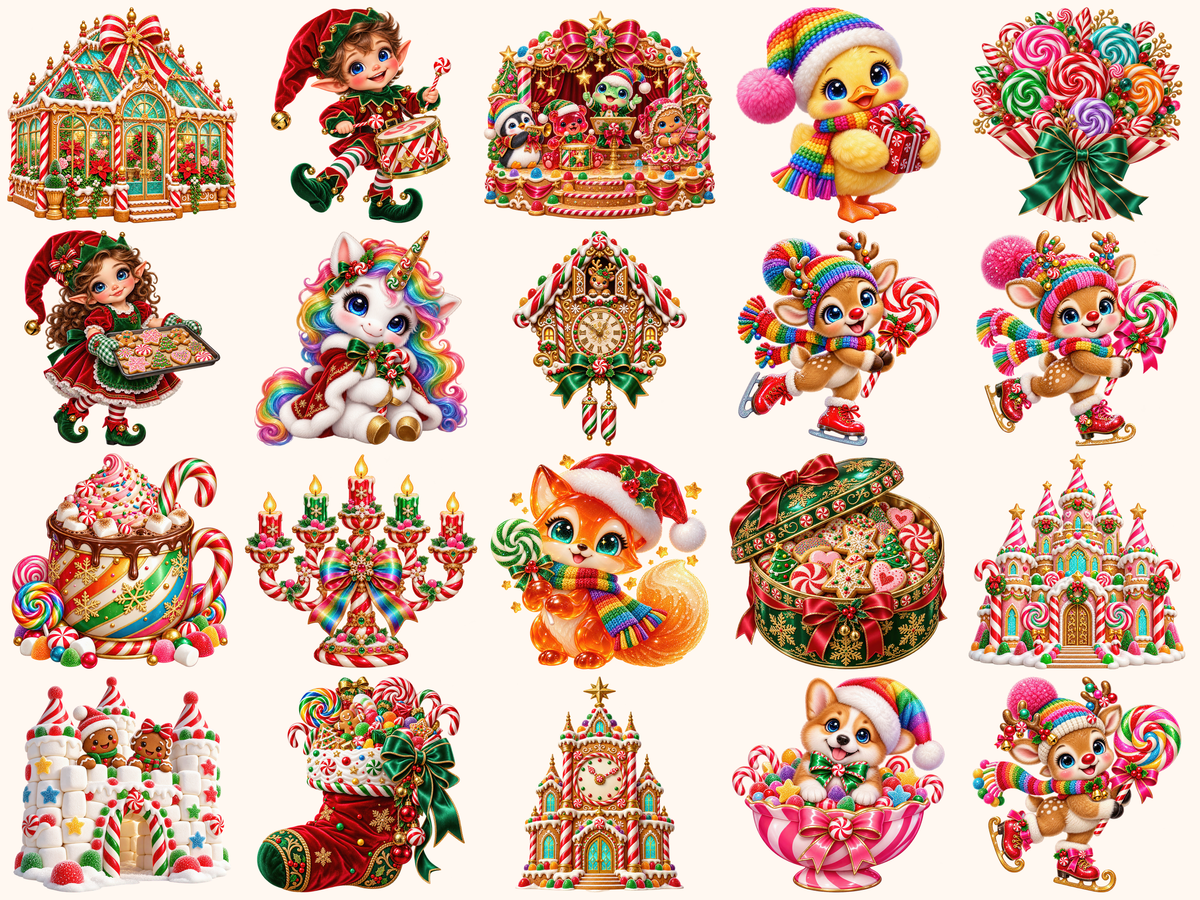 Candy Christmas Clipart — 01_grid.png
