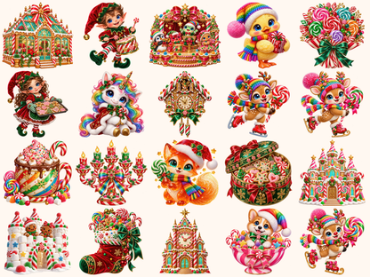 Candy Christmas Clipart — 01_grid.png
