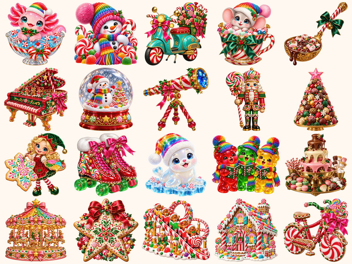 Candy Christmas Clipart — 02_grid.png