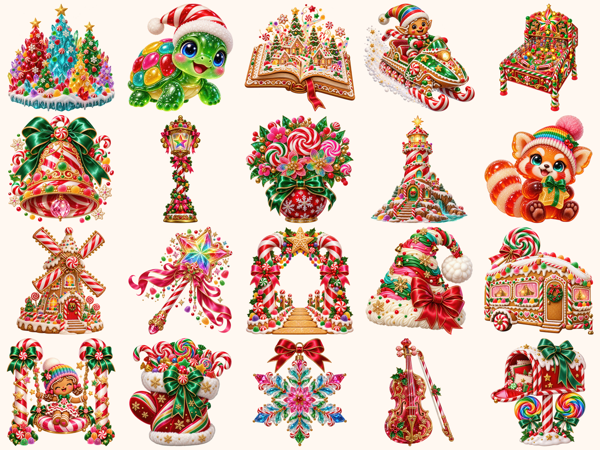 Candy Christmas Clipart — 03_grid.png