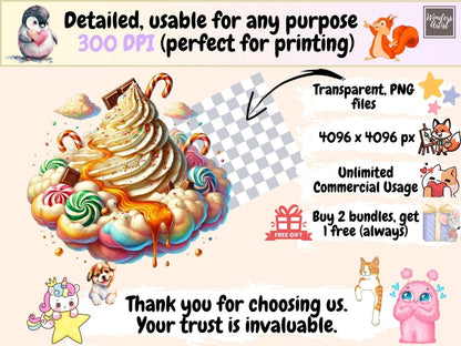 Candy Cloud Skies (P4) Clipart candy cloud png - Wonders Artist