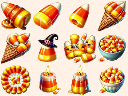 Candy Corn Clipart Candy Corn Art - Wonders Artist