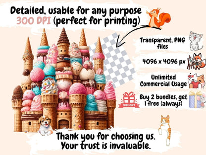 Candy Houses (P3) Clipart Candy clip art - Wonders Artist