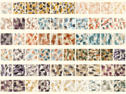 Canvas Strokes Digital Paper All Bundles Backgrounds Digital Paper - WondersArtist