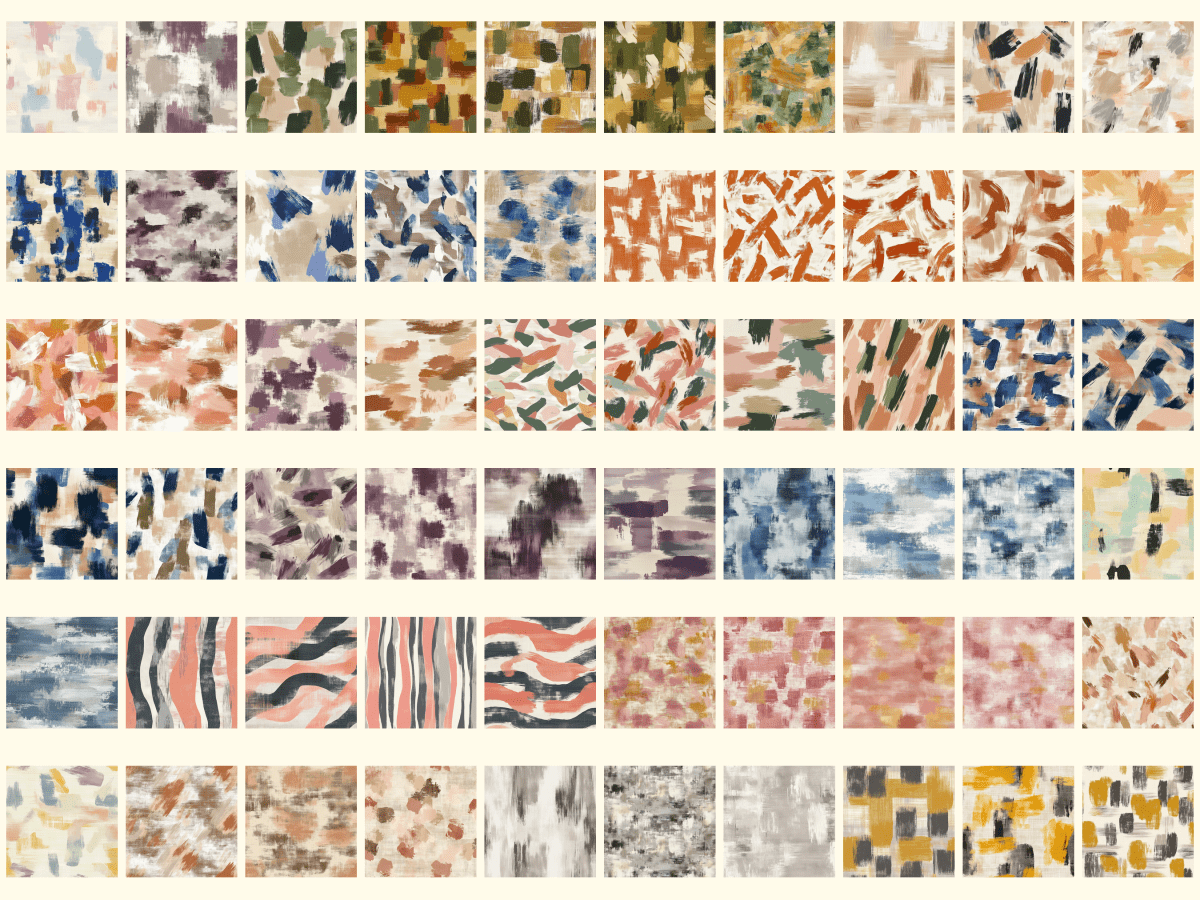 Canvas Strokes Digital Paper All Bundles Backgrounds Digital Paper - WondersArtist