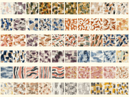 Canvas Strokes Digital Paper All Bundles Backgrounds Digital Paper - WondersArtist