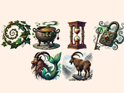 Capricorn Sign Clipart astrology png - Wonders Artist