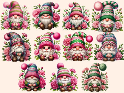 Carnation Gnomes Clipart Carnation clip art - Wonders Artist