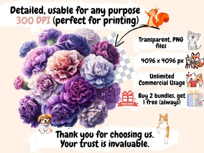 Carnations Clipart carnation clipart - Wonders Artist