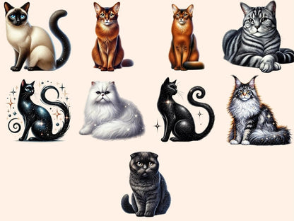 Cats Clipart animal icons - Wonders Artist
