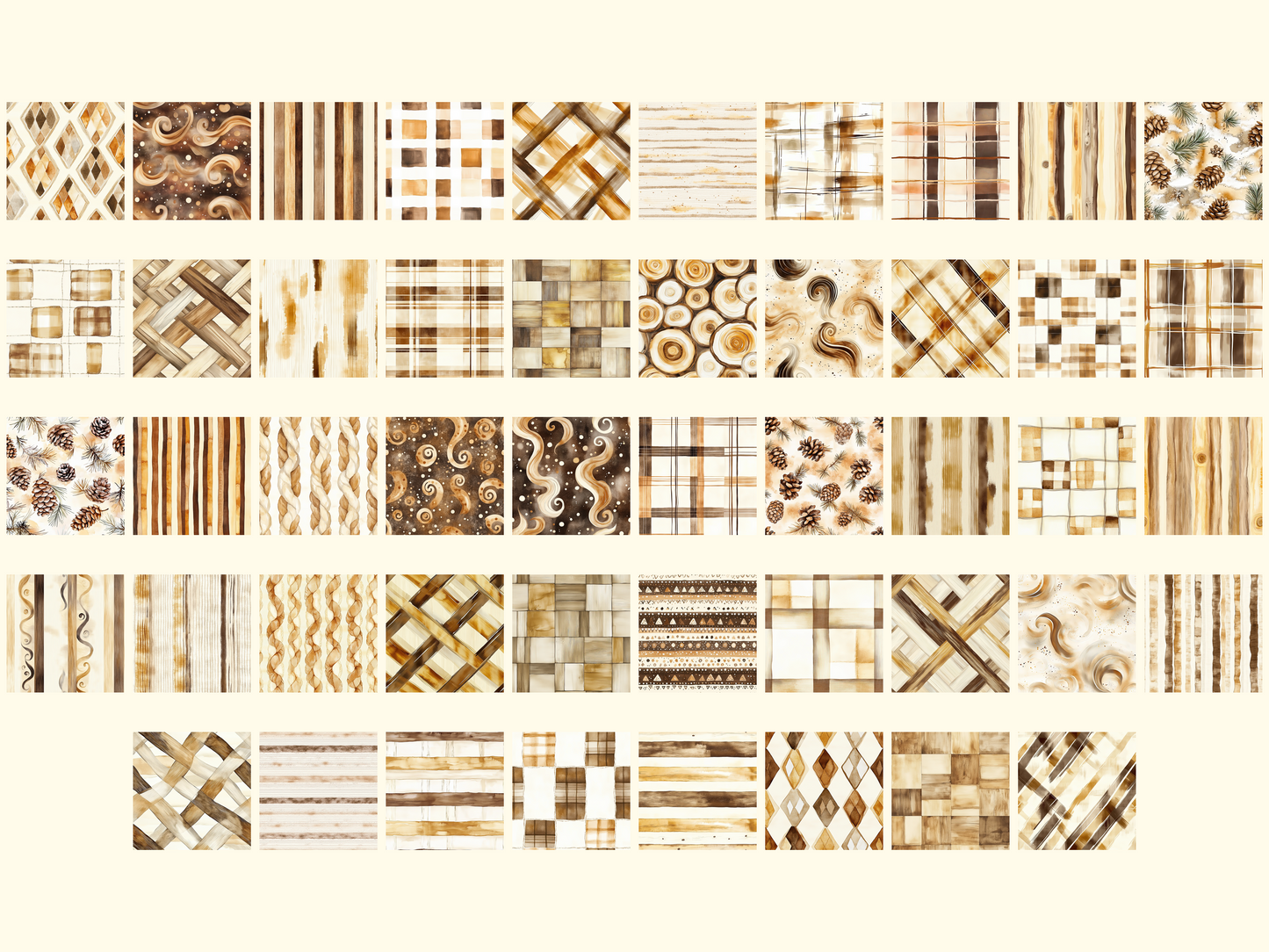 Hygge Cabin Digital Paper