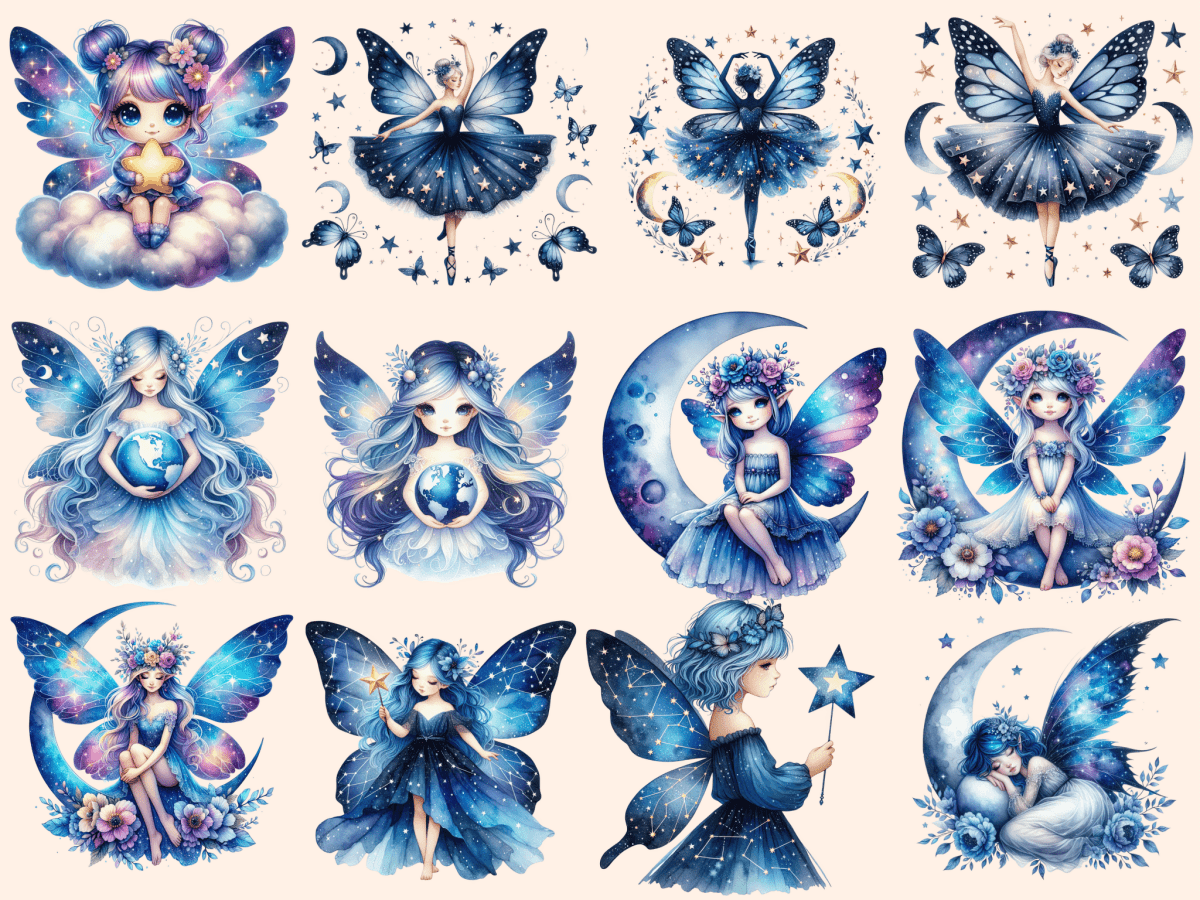 Celestial Fairies Clipart astral fairy clipart autopost celestial clipart - WondersArtist