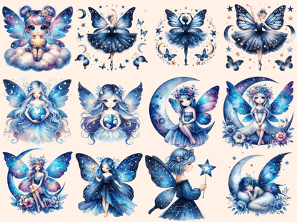 Celestial Fairies Clipart astral fairy clipart autopost celestial clipart - WondersArtist