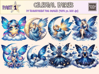 Celestial Fairies Clipart astral fairy clipart autopost celestial clipart - WondersArtist