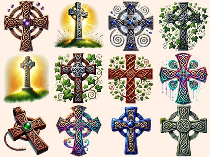 Celtic Crosses Clipart Celtic Art PNG celtic clipart celtic cross clipart - WondersArtist