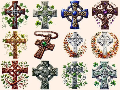 Celtic Crosses Clipart Celtic Art PNG celtic clipart celtic cross clipart - WondersArtist