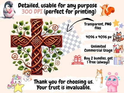Celtic Crosses Clipart Celtic Art PNG celtic clipart celtic cross clipart - WondersArtist