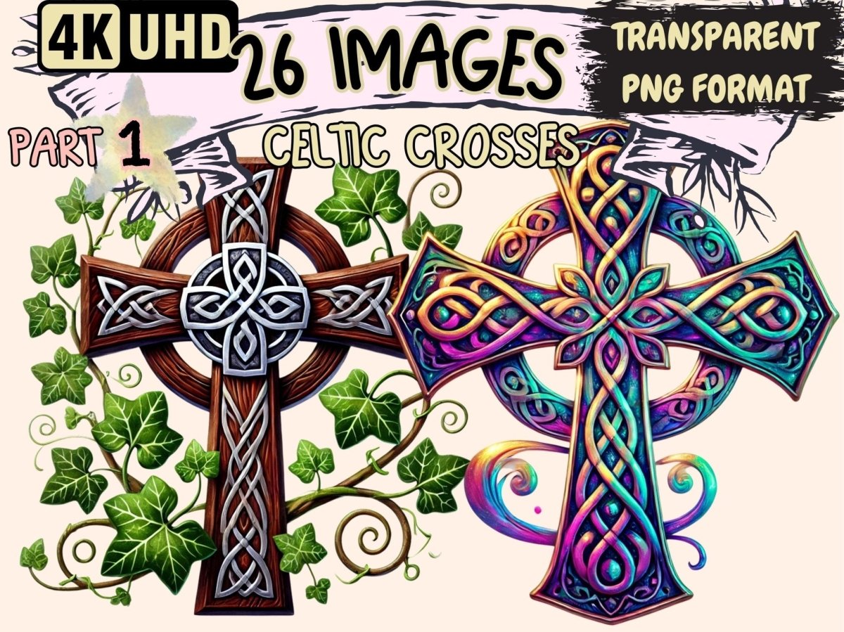 Celtic Crosses Clipart Celtic Art PNG celtic clipart celtic cross clipart - WondersArtist