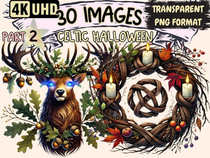 Celtic Halloween (P2) Clipart celtic clipart - Wonders Artist